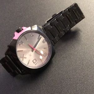 XNY stainless steel band watch